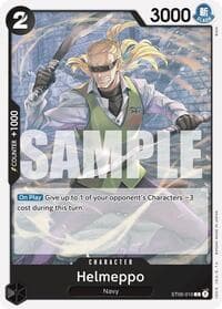Helmeppo (Reprint) - Premium Booster -The Best- - One Piece Card Game card