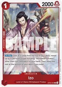 Izo (OP03-003) (Reprint) - Premium Booster -The Best- - One Piece Card Game card