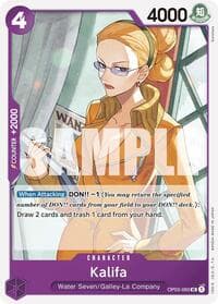 Kalifa (Reprint) - Premium Booster -The Best- - One Piece Card Game card