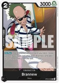 Brannew (Reprint) - Premium Booster -The Best- - One Piece Card Game card