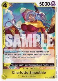 Charlotte Smoothie (Reprint) - Premium Booster -The Best- - One Piece Card Game card