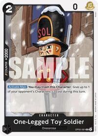 One-Legged Toy Soldier (Reprint) - Premium Booster -The Best- - One Piece Card Game card