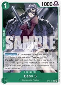 Baby 5 (OP05-034) (Reprint) - Premium Booster -The Best- - One Piece Card Game card