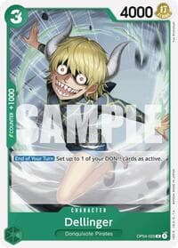Dellinger (Reprint) - Premium Booster -The Best- - One Piece Card Game card