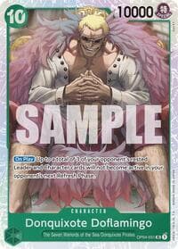 Donquixote Doflamingo (Reprint) - Premium Booster -The Best- - One Piece Card Game card