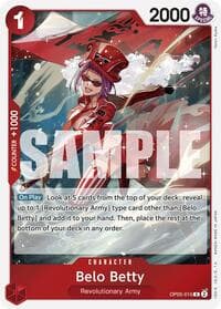 Belo Betty (OP05-015) (Reprint) - Premium Booster -The Best- - One Piece Card Game card