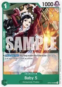 Baby 5 (OP04-032) (Reprint) - Premium Booster -The Best- - One Piece Card Game card