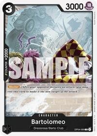 Bartolomeo (OP04-089) (Reprint) - Premium Booster -The Best- - One Piece Card Game card