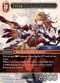 Cetia - Hidden Legends - Final Fantasy TCG card