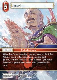 Josef - Hidden Legends - Final Fantasy TCG card