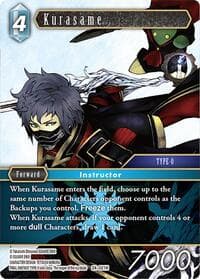 Kurasame - Hidden Legends - Final Fantasy TCG card