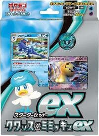 ex Starter Set Quaxly & Mimikyu ex - SV: ex Starter Set Quaxly & Mimikyu ex - Pokemon Japan card