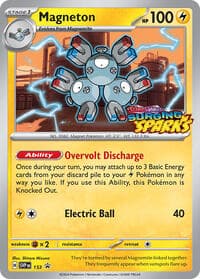 Magneton - 153 - SV: Scarlet & Violet Promo Cards - Pokemon card