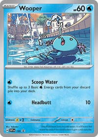 Wooper - 155 - SV: Scarlet & Violet Promo Cards - Pokemon card
