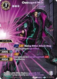 Outraged Max (SPR) - Generational Link - Battle Spirits Saga card
