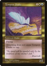 Tempest Drake - Visions - Magic: The Gathering card