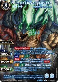 Raging Beast Sharkape (SPR) - Generational Link - Battle Spirits Saga card