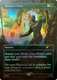 Nature's Lore (867) (Rainbow Foil) - Secret Lair Drop Series - Magic: The Gathering card