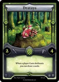 Drataya - Organized Play Series 1 - Elestrals card