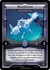 Morphrost - Abominable Form - Organized Play Series 1 - Elestrals card