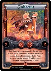 Blazerus - Organized Play Series 1 - Elestrals card