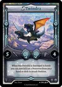 Twindra - Organized Play Series 1 - Elestrals card