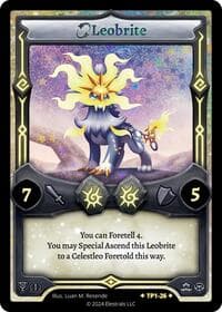 Leobrite - Organized Play Series 1 - Elestrals card