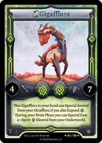 Gigafflora (Serialized) - Organized Play Series 1 - Elestrals card
