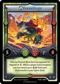 Vesuvituga (Serialized) - Organized Play Series 1 - Elestrals card