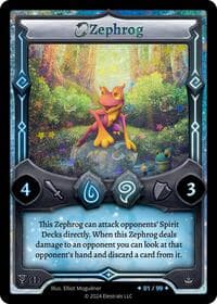 Zephrog (Serialized) - Organized Play Series 1 - Elestrals card
