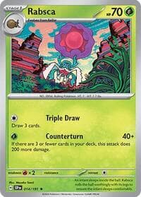 Rabsca - Deck Exclusives - Pokemon card