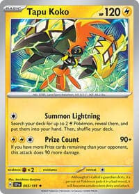 Tapu Koko - 065/191 (Non-Holo) - Deck Exclusives - Pokemon card