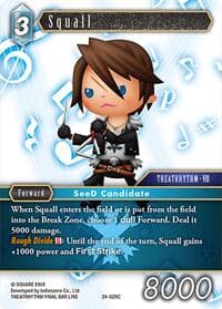 Squall - Hidden Legends - Final Fantasy TCG card