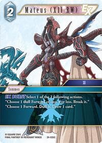 Mateus (XII RW) - Hidden Legends - Final Fantasy TCG card