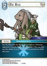 Nu Mou - Hidden Legends - Final Fantasy TCG card