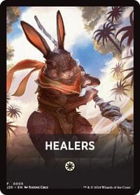 Healers Theme Card - Foundations Jumpstart - Magic: The Gathering card