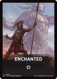 Enchanted Theme Card - Foundations Jumpstart - Magic: The Gathering card