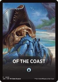 Of The Coast Theme Card - Foundations Jumpstart - Magic: The Gathering card