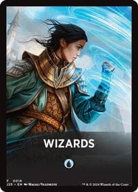 Wizards Theme Card - Foundations Jumpstart - Magic: The Gathering card