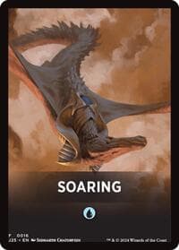 Soaring Theme Card - Foundations Jumpstart - Magic: The Gathering card