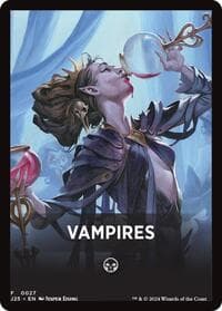 Vampires Theme Card - Foundations Jumpstart - Magic: The Gathering card