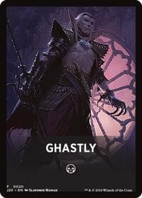 Ghastly Theme Card - Foundations Jumpstart - Magic: The Gathering card