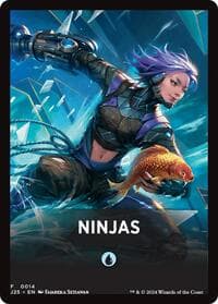 Ninjas Theme Card - Foundations Jumpstart - Magic: The Gathering card