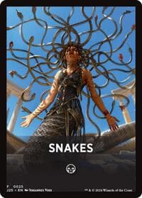Snakes Theme Card - Foundations Jumpstart - Magic: The Gathering card