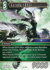 Garuda (XVI) - Hidden Legends - Final Fantasy TCG card