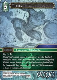 Tidus - Hidden Legends - Final Fantasy TCG card