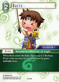Bartz - Hidden Legends - Final Fantasy TCG card