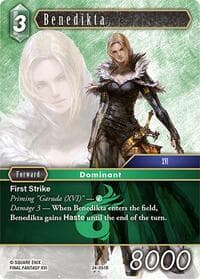 Benedikta - Hidden Legends - Final Fantasy TCG card