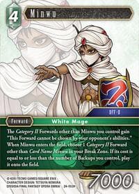 Minwu - Hidden Legends - Final Fantasy TCG card