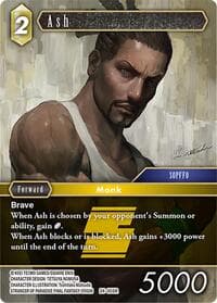 Ash - Hidden Legends - Final Fantasy TCG card